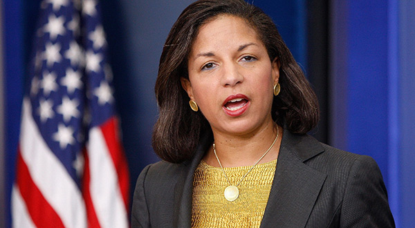 Susan Rice, President Obama's former national security adviser